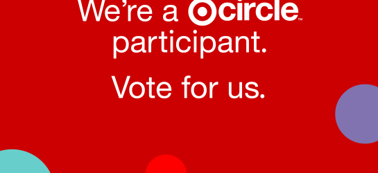 1736 Family Crisis Center is a Target Circle Participant. Vote for Us.
